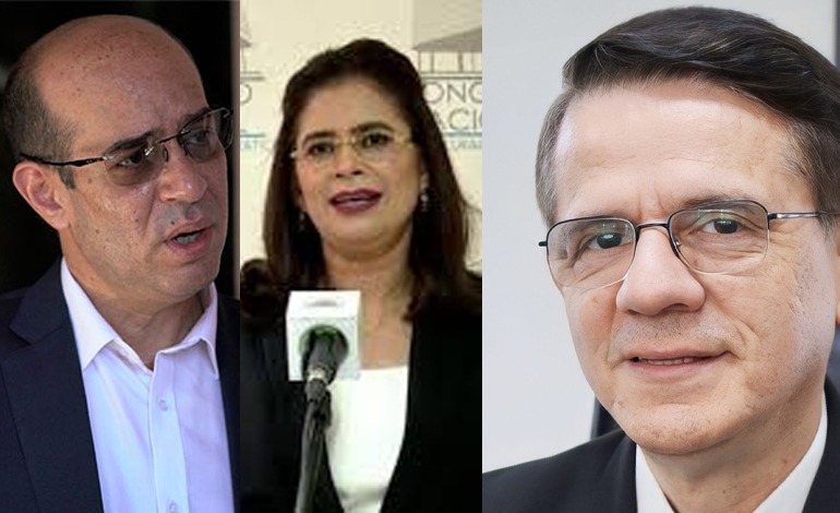 Se tiran del barco: Rixi Moncada, Manuel Matheu y Mauricio&nbsp;Ramos