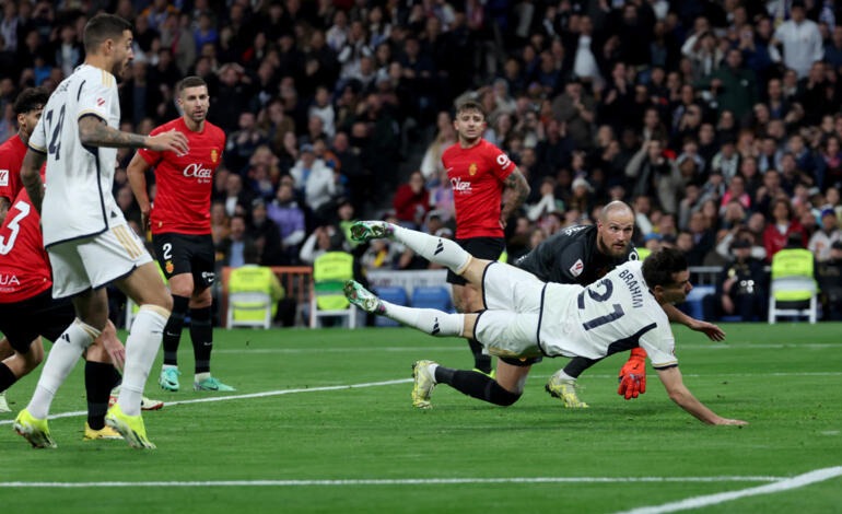 El líder Real Madrid derrotó por la mínima 1-0 al&nbsp;Mallorca