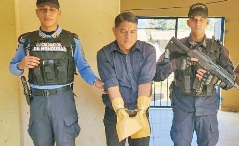 “Carnicero” olanchano tras las&nbsp;rejas