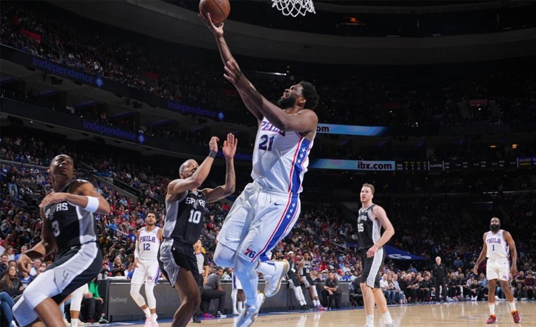 Tercera derrota de los&nbsp;Sixers