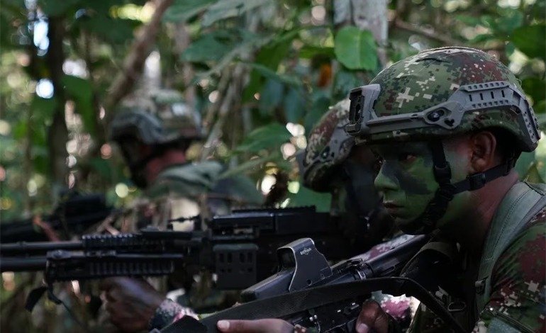 4 soldados mueren al enfrentarse al Clan del&nbsp;Golfo