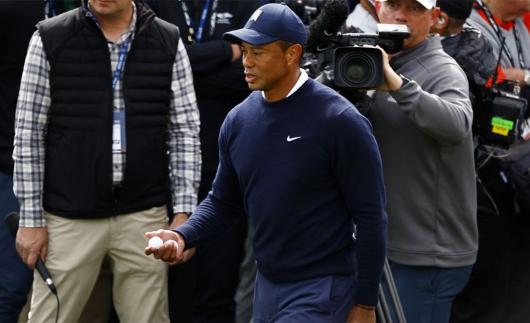 Tiger Woods abandonó el torneo&nbsp;Genesis
