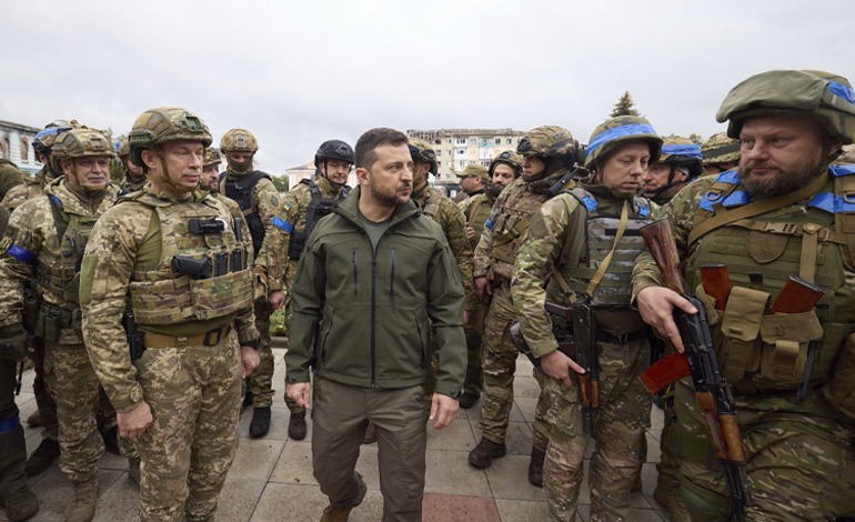 El presidente Volodimir Zelenski promete la&nbsp;victoria