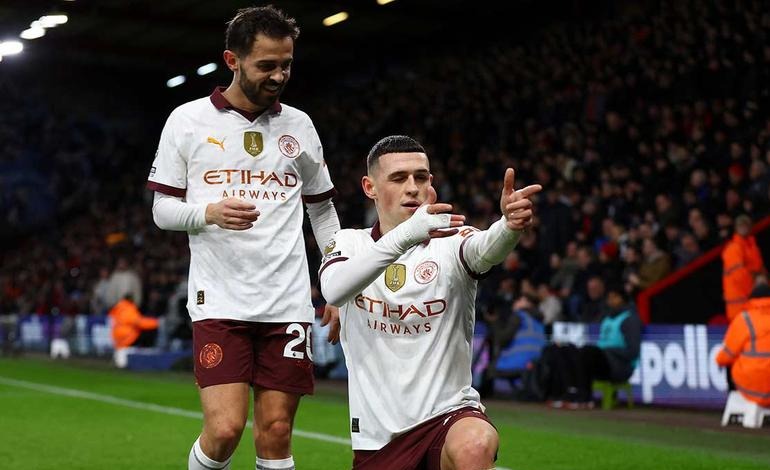 El Manchester City se llevó con mucho sufrimiento los tres&nbsp;puntos