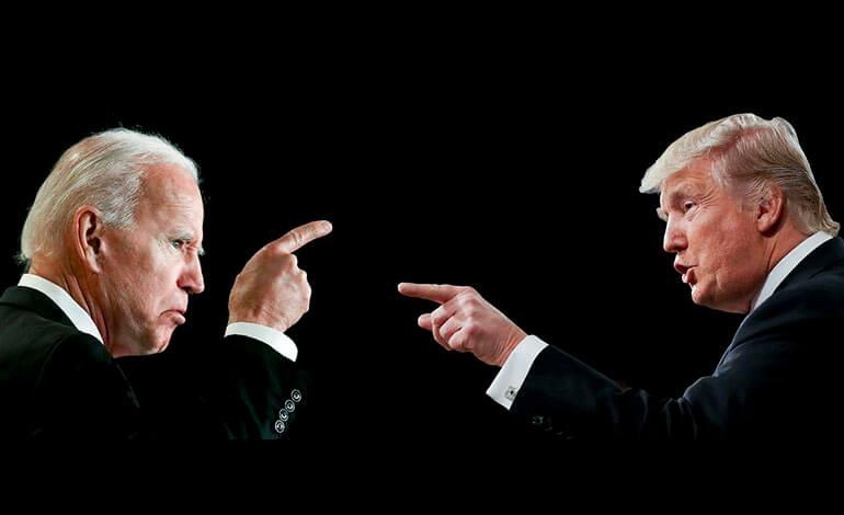 Joe Biden y Donald Trump intercambiaron&nbsp;acusaciones