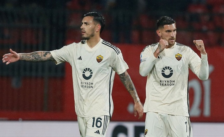 La Roma se impuso por goleada al&nbsp;Monza