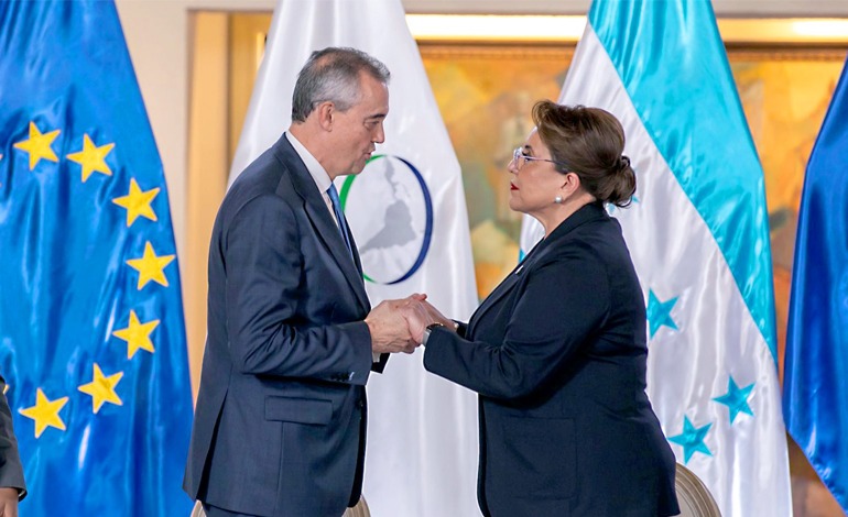 Unión Europea firma convenio por 23.4 millones de&nbsp;euros