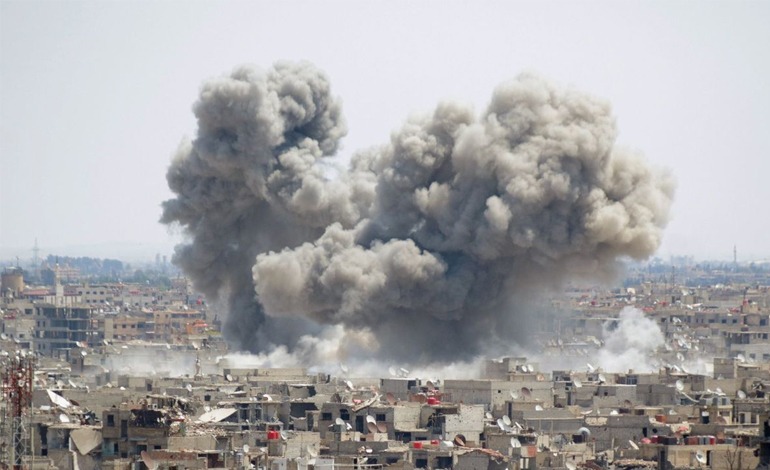 Israel bombardea Damasco