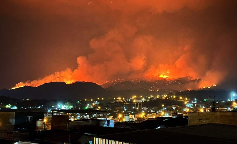 Incendian en último pulmón de la capital: La&nbsp;Tigra
