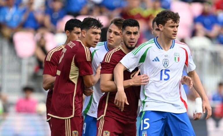Italia derrotó 2-1 a&nbsp;Venezuela