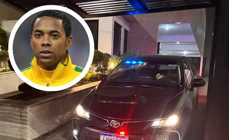 Robinho fue detenido por la policía&nbsp;brasileña