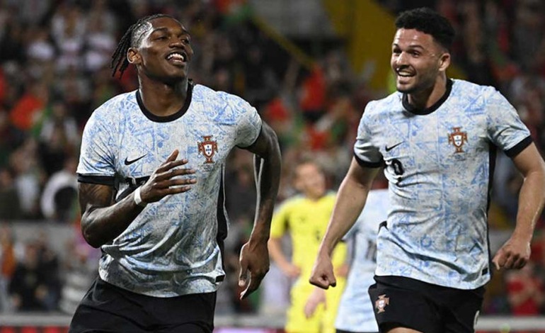 Portugal se impuso con gran autoridad a&nbsp;Suecia