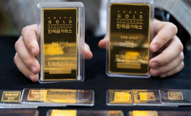 El oro alcanzó una cotización&nbsp;récord