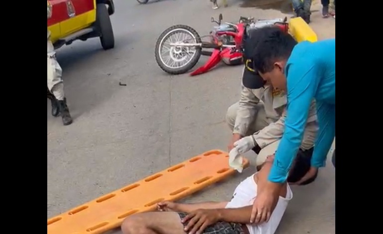 Fuerte quebradura sufre joven&nbsp;(video)