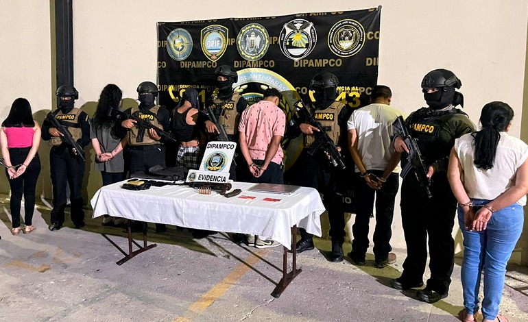 6 miembros de “la 18” caen por&nbsp;sicariato