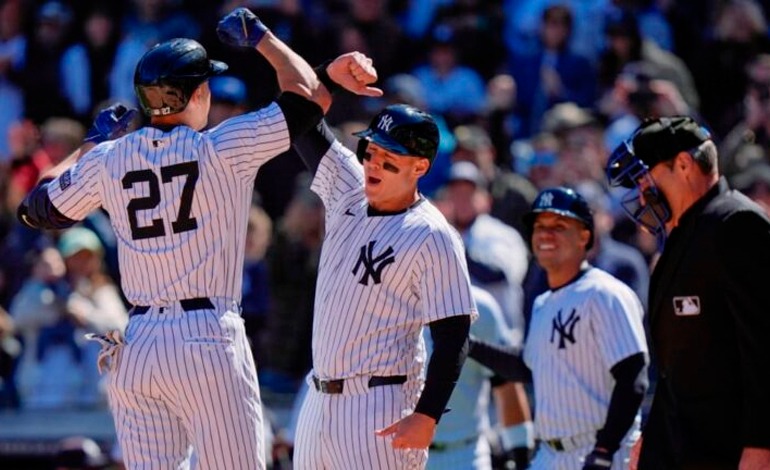 Yankees exhiben su potencia de&nbsp;fuego