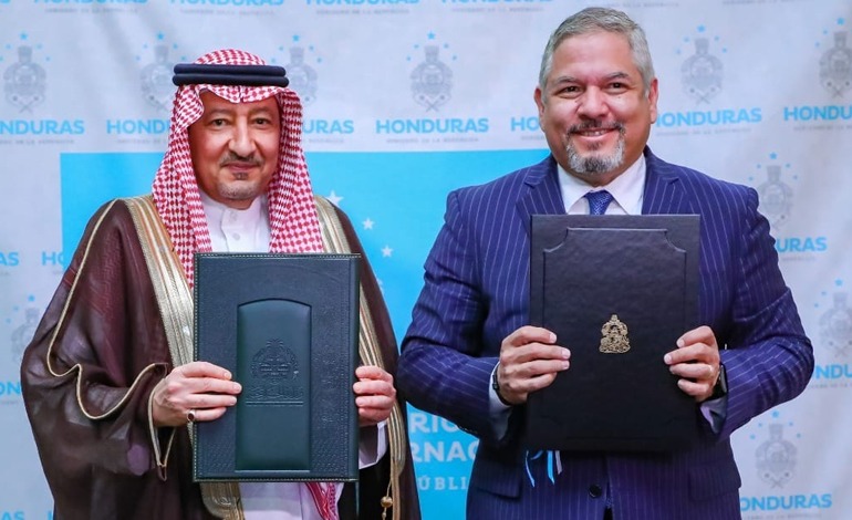 Arabia Saudita firma acuerdo de cooperación bilaterales con&nbsp;Honduras