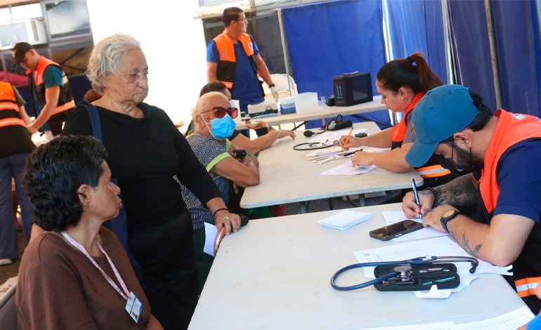 Alcaldía atiende a más de 300 adultos mayores en brigada de&nbsp;salud
