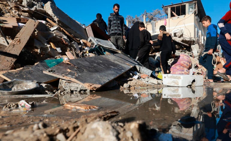 Israel bombardeó la Franja de Gaza y volvió a lanzar operaciones&nbsp;terrestres