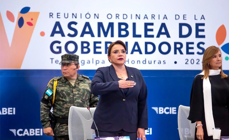Xiomara Castro participa en la inauguración de la 64 Reunión de la Asamblea de Gobernadores del&nbsp;BCIE