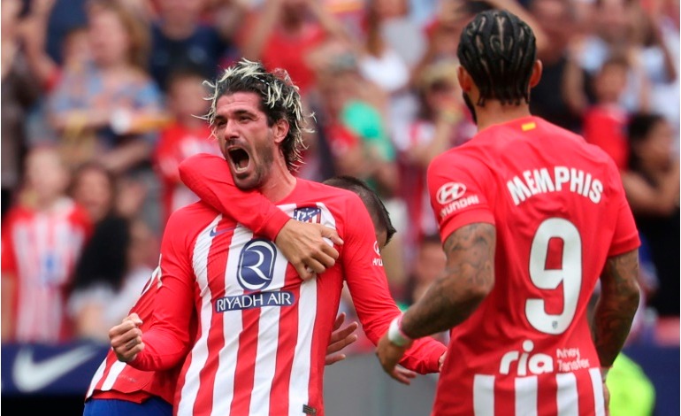 El Atlético de Madrid derrotó al Celta, encadenando una tercera&nbsp;victoria