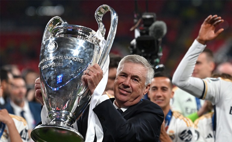 Carlo Ancelotti, el abuelo&nbsp;afable