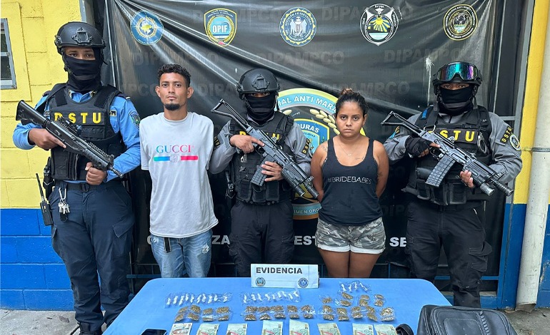 Capturan a miembros de la MS-13 dedicados a la venta de&nbsp;drogas
