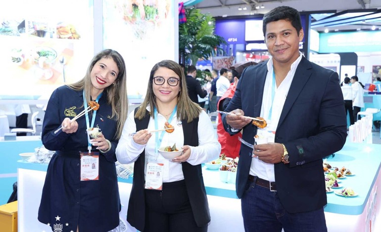 Honduras destaca en la Exposición Internacional de Pesquería y Mariscos de&nbsp;China
