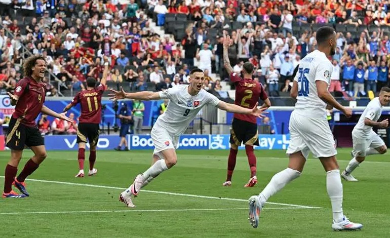 Eslovaquia castiga a&nbsp;Bélgica