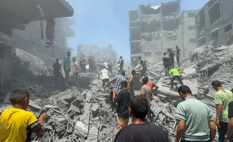 UE investigar bombardeo que dañó la Cruz&nbsp;Roja