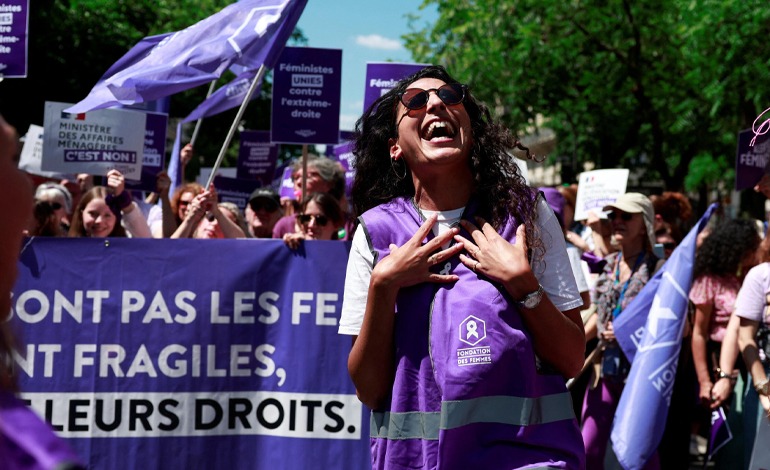 Decenas de miles de personas se manifestaron en&nbsp;Francia