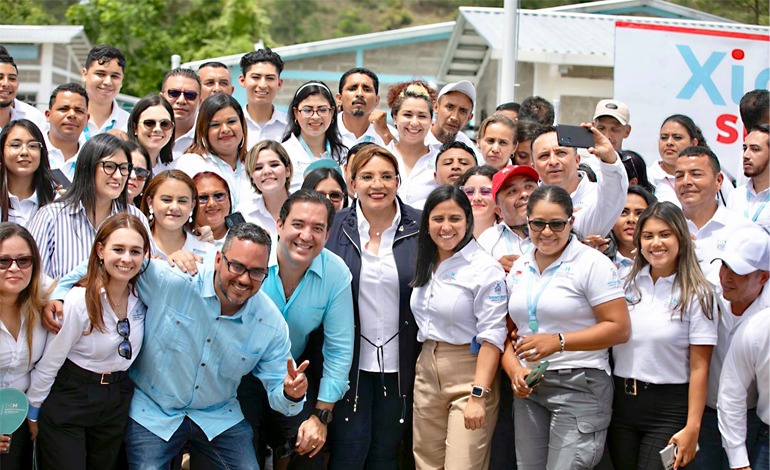 Presidenta Castro inaugura Centro de Atención al Migrante Irregular en&nbsp;Danlí