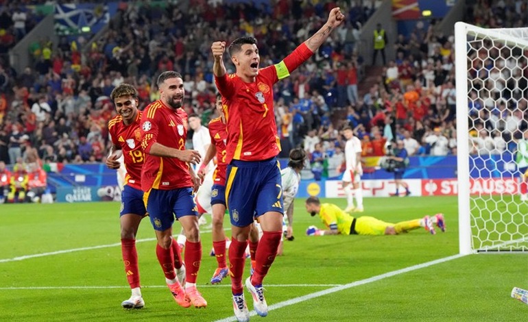 España superó fácilmente 4-1 a&nbsp;Georgia