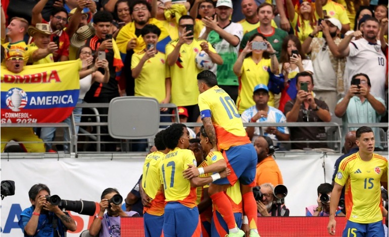 Colombia se floreó 5-0 ante la débil&nbsp;Panamá