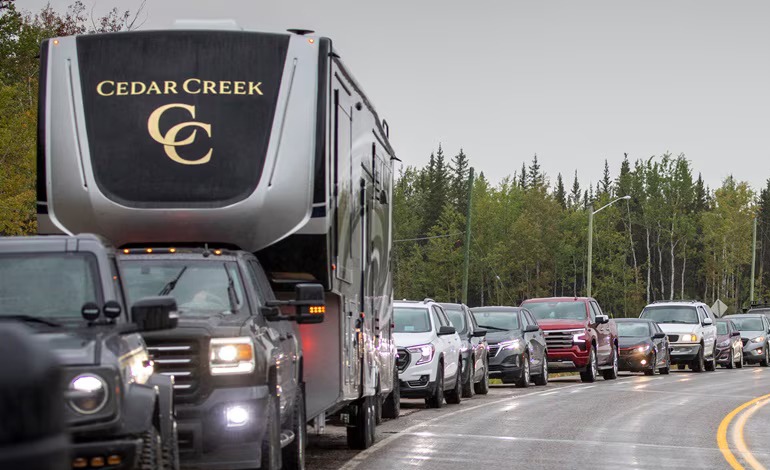 Más de 9 mil evacuados en Canadá por&nbsp;incendios