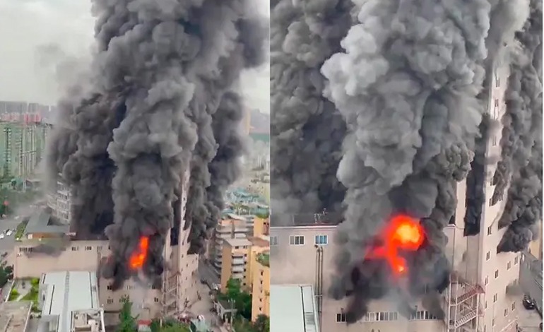 6 muertos al quedar atrapados en&nbsp;incendio