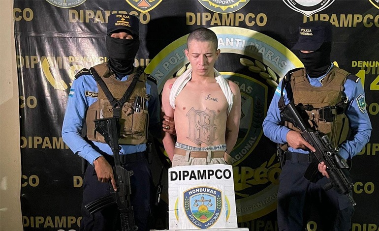 DIPAMPCO captura a cabecilla coordinador de la Pandilla&nbsp;18