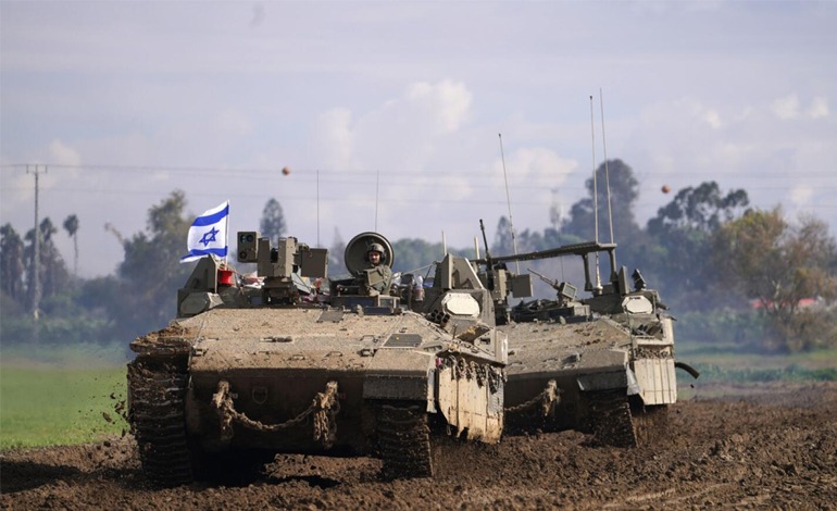 Israel lanzó una nueva ofensiva terrestre en el sur de la Franja de&nbsp;Gaza