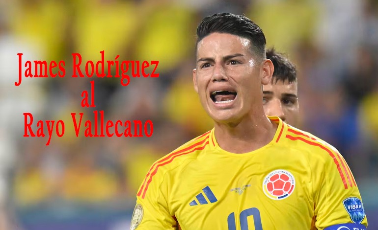 James Rodríguez al Rayo&nbsp;Vallecano