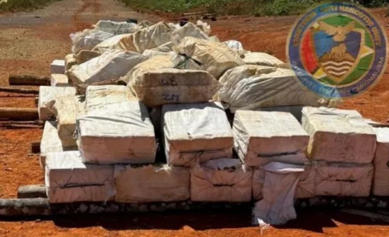 Guyana incautó 4,4 toneladas de&nbsp;cocaína
