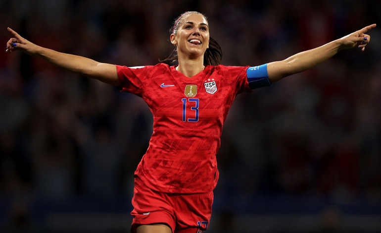 Alex Morgan se nos&nbsp;va