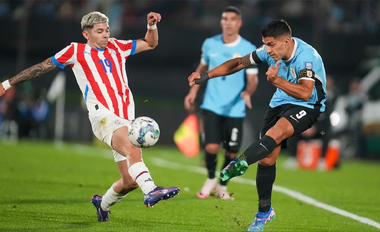Un menguado Uruguay igualó con Paraguay 