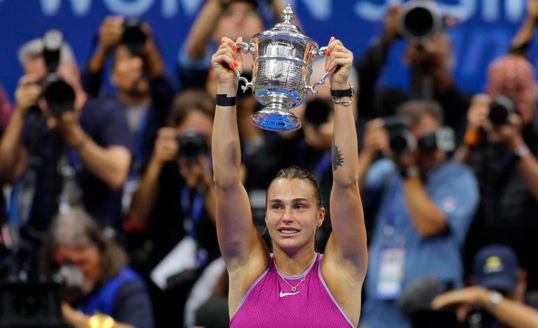 Aryna Sabalenka dedicó la victoria a su&nbsp;familia