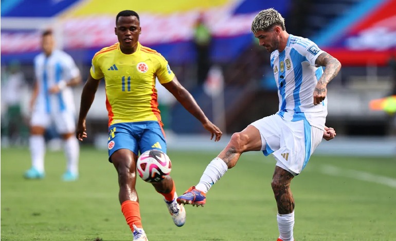 Colombia ahoga con el calor de Barranquilla a&nbsp;Argentina