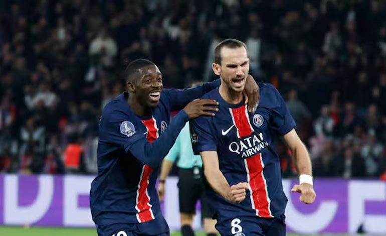 Con doblete de Dembelé, París SG vence al&nbsp;Brest
