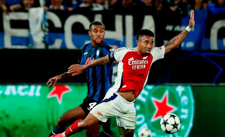 Atalanta y Arsenal no lograron romper el&nbsp;cero
