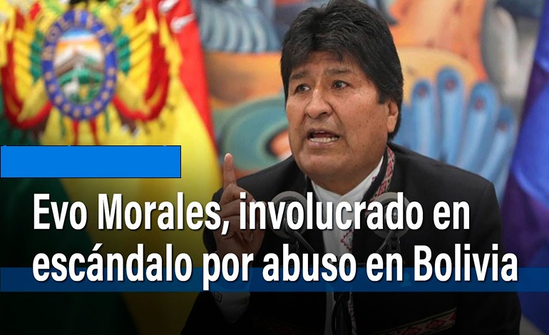 Evo Morales: Es mentira el abuso a&nbsp;menor