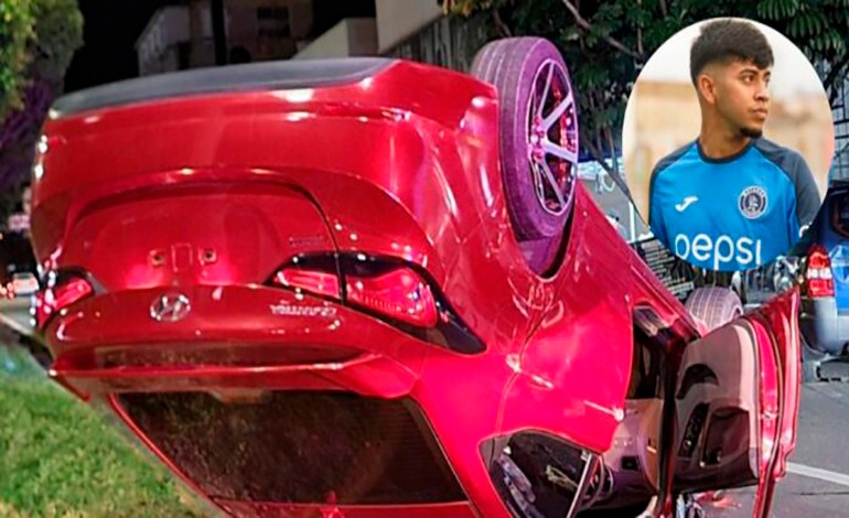 Se accidenta jugador del&nbsp;Motagua