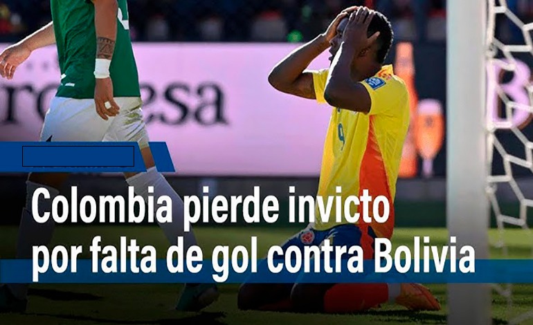 El Alto echa abajo el invicto de&nbsp;Colombia