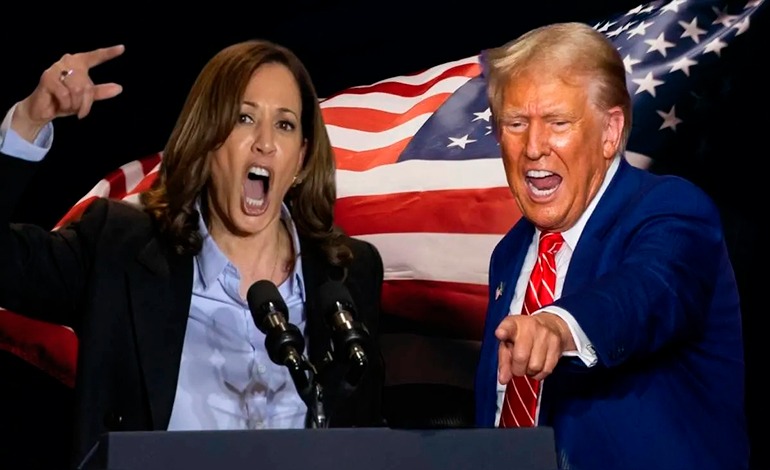Harris pone en entredicho la salud mental de&nbsp;Trump